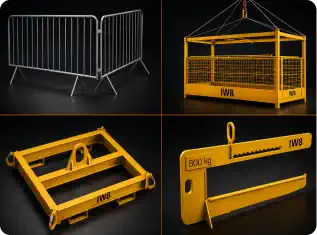 Equipamentos da IW8 para casa e jardim
